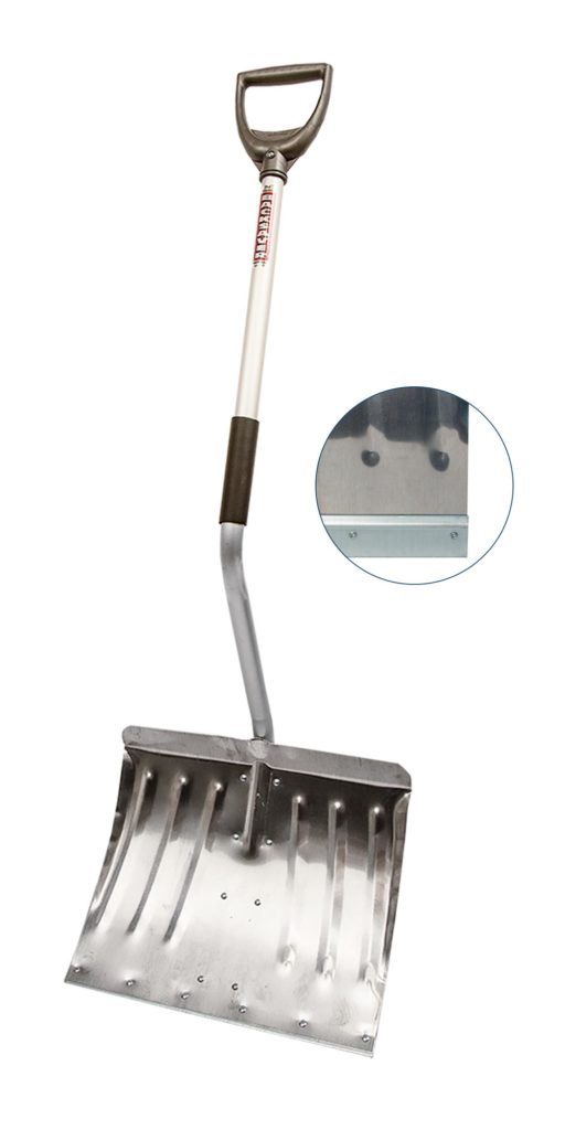 18″ Aluminum Pathmaster Ultra BACK-SAVER® Snow Shovel – RUGG